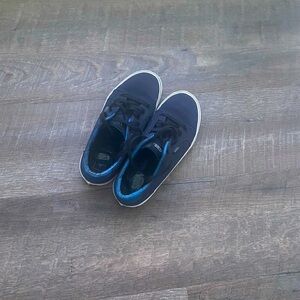Navy blue youth Vans